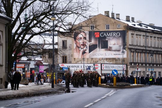 Marsz II L.O w Radomiu w 62. rocznicę wybuchu Powstania Styczniowego (zdjęcia)