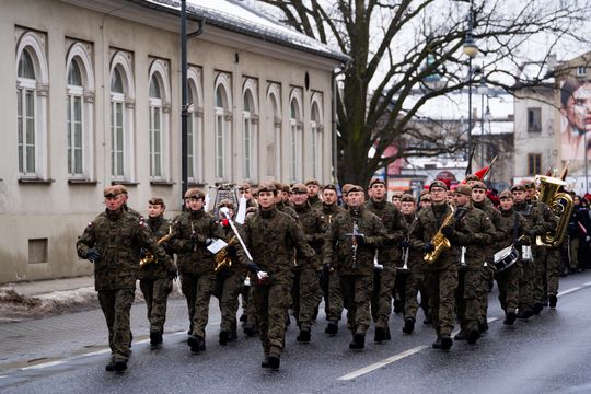 Marsz II L.O w Radomiu w 62. rocznicę wybuchu Powstania Styczniowego (zdjęcia)