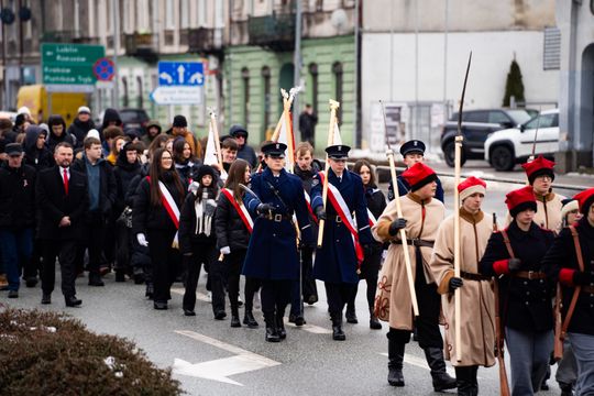 Marsz II L.O w Radomiu w 62. rocznicę wybuchu Powstania Styczniowego (zdjęcia)