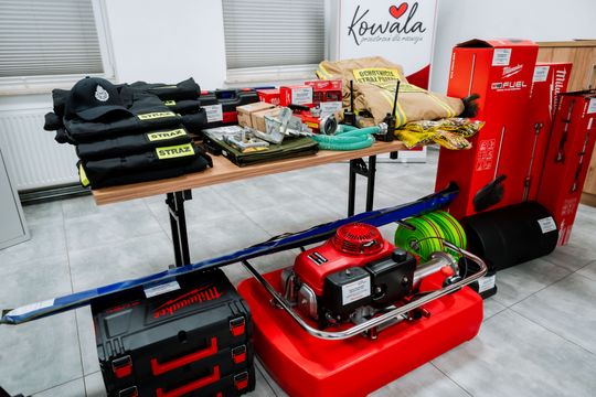 Przekazanie sprzętu OSP Ruda Mała (zdjęcia)