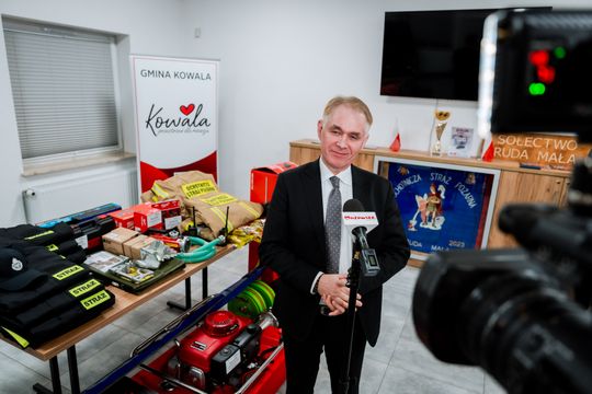 Przekazanie sprzętu OSP Ruda Mała (zdjęcia)