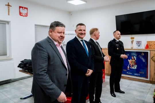 Przekazanie sprzętu OSP Ruda Mała (zdjęcia)