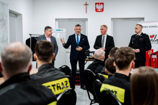 Przekazanie sprzętu OSP Ruda Mała (zdjęcia)