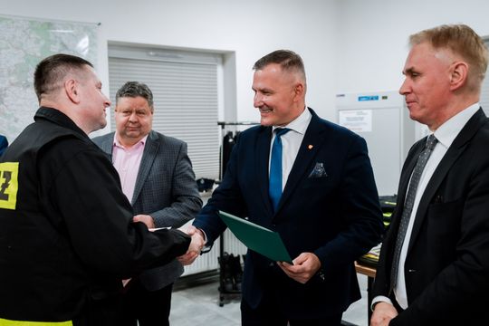 Przekazanie sprzętu OSP Ruda Mała (zdjęcia)