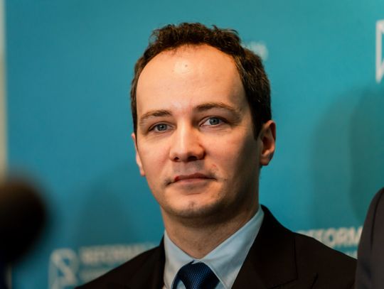 Konferencja prasowa z minister edukacji narodowej, Barbarą Nowacką (zdjęcia)