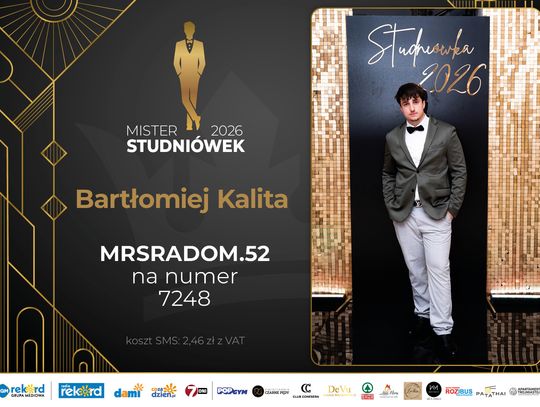 Mister Studniówek 2026 - zobaczcie kandydatów!