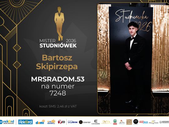 Mister Studniówek 2026 - zobaczcie kandydatów!