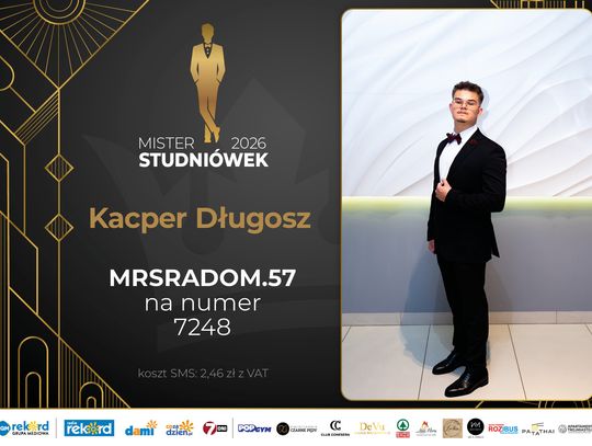 Mister Studniówek 2026 - zobaczcie kandydatów!