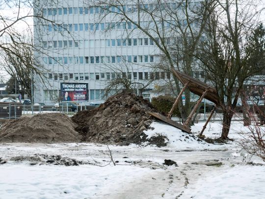 Budowa zbiornika retencyjnego na Placu Ołdakowskiego (zdjęcia)