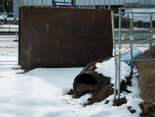 Budowa zbiornika retencyjnego na Placu Ołdakowskiego (zdjęcia)