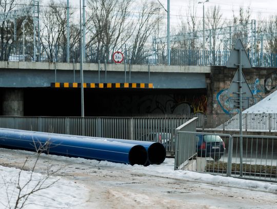 Budowa zbiornika retencyjnego na Placu Ołdakowskiego (zdjęcia)