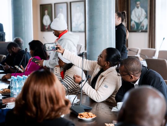 Wizyta przedstawicieli z Angoli na Uniwersytecie Radomskim (zdjęcia)