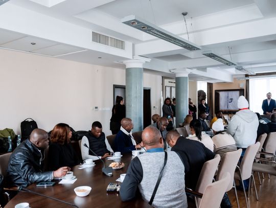 Wizyta przedstawicieli z Angoli na Uniwersytecie Radomskim (zdjęcia)