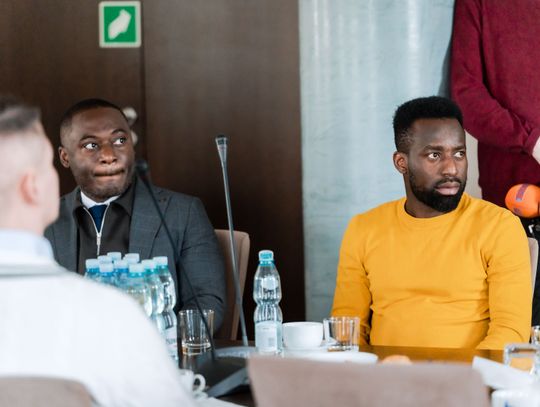 Wizyta przedstawicieli z Angoli na Uniwersytecie Radomskim (zdjęcia)