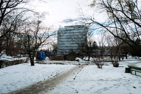 Budowa zbiornika retencyjnego na Placu Ołdakowskiego (zdjęcia)