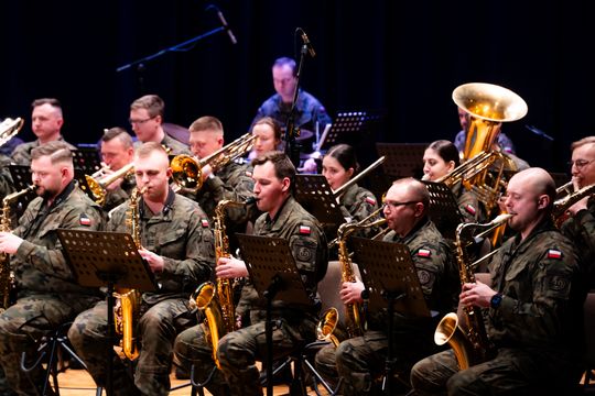 Koncert Orkiestry Reprezentacyjnej Wojsk Obrony Terytorialnej "W podziękowaniu za waszą służbę" (zdjęcia)