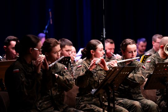 Koncert Orkiestry Reprezentacyjnej Wojsk Obrony Terytorialnej "W podziękowaniu za waszą służbę" (zdjęcia)