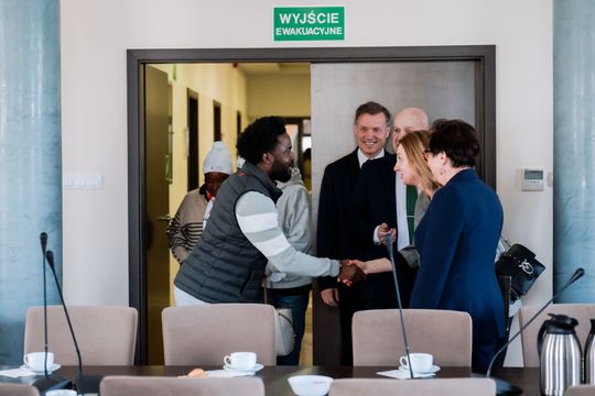 Wizyta przedstawicieli z Angoli na Uniwersytecie Radomskim (zdjęcia)