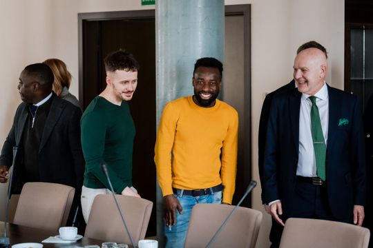 Wizyta przedstawicieli z Angoli na Uniwersytecie Radomskim (zdjęcia)