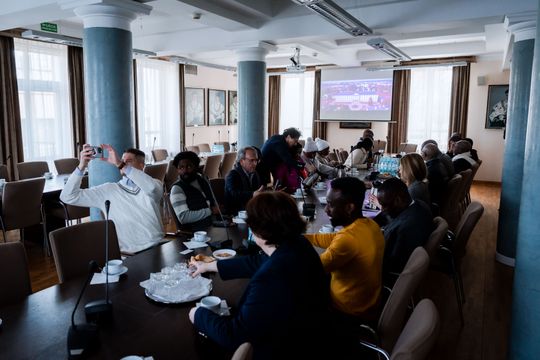 Wizyta przedstawicieli z Angoli na Uniwersytecie Radomskim (zdjęcia)