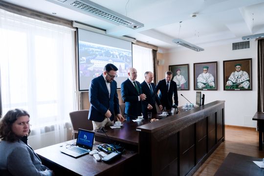 Wizyta przedstawicieli z Angoli na Uniwersytecie Radomskim (zdjęcia)