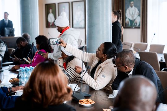 Wizyta przedstawicieli z Angoli na Uniwersytecie Radomskim (zdjęcia)