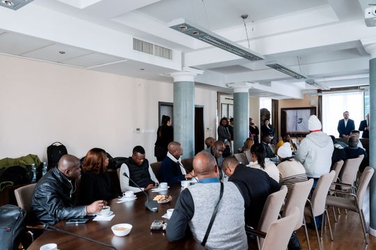 Wizyta przedstawicieli z Angoli na Uniwersytecie Radomskim (zdjęcia)