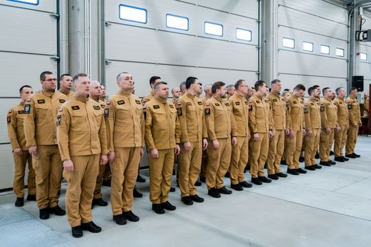 Przekazanie sprzętu jednostkom terenowym Państwowej Straży Pożarnej (zdjęcia)