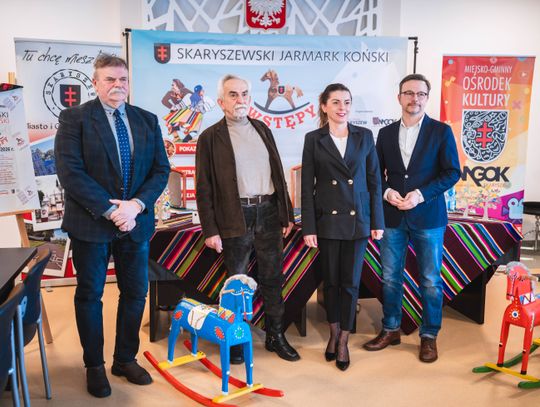 Konferencja prasowa zapowiadająca Skaryszewski Jarmark Koński „Wstępy” (zdjęcia)