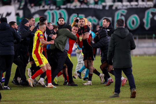 Awantura po meczu Radomiak Radom - Korona Kielce 