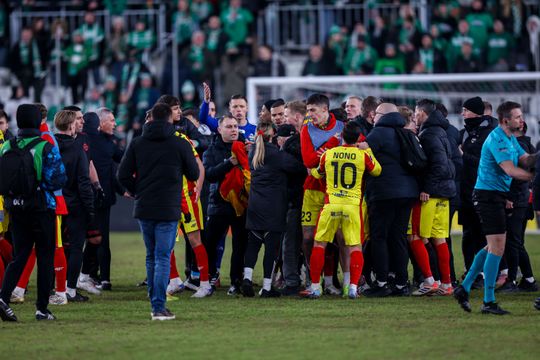 Awantura po meczu Radomiak Radom - Korona Kielce 