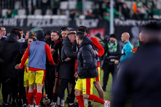 Awantura po meczu Radomiak Radom - Korona Kielce 