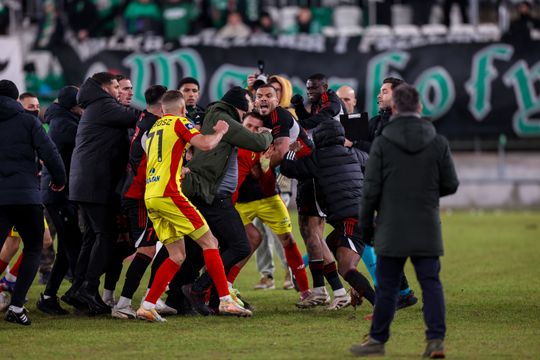 Awantura po meczu Radomiak Radom - Korona Kielce 