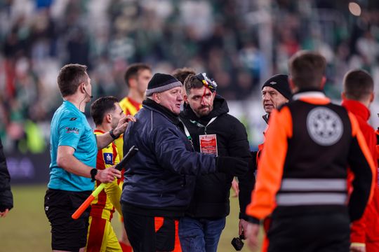 Awantura po meczu Radomiak Radom - Korona Kielce 