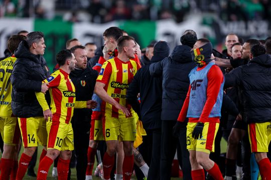 Awantura po meczu Radomiak Radom - Korona Kielce 