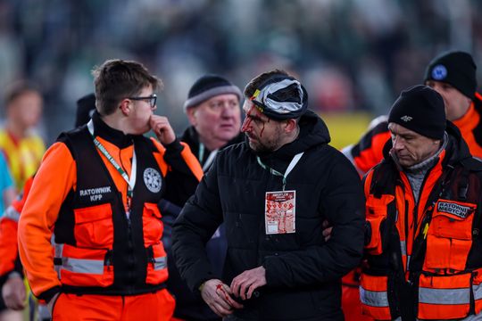 Awantura po meczu Radomiak Radom - Korona Kielce 