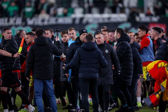 Awantura po meczu Radomiak Radom - Korona Kielce 