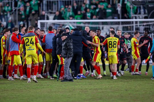Awantura po meczu Radomiak Radom - Korona Kielce 