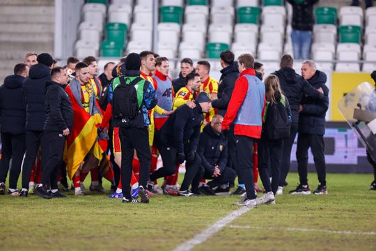 Awantura po meczu Radomiak Radom - Korona Kielce 