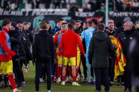 Awantura po meczu Radomiak Radom - Korona Kielce 