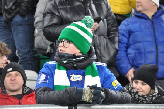 Kibice na meczu Radomiak - Korona Kielce