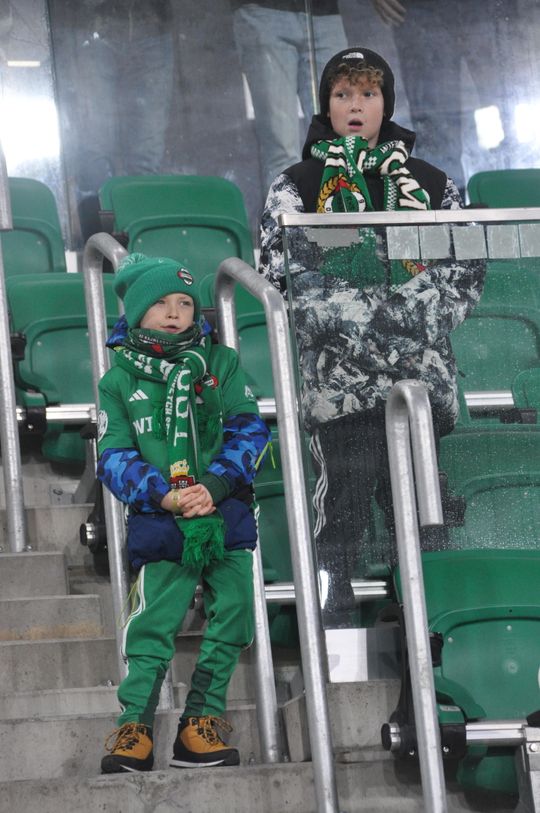 Kibice na meczu Radomiak - Korona Kielce