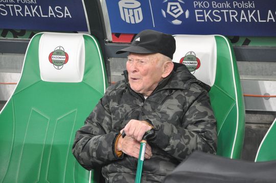 Kibice na meczu Radomiak - Korona Kielce