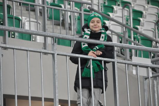 Kibice na meczu Radomiak - Korona Kielce