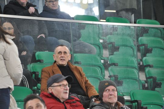 Kibice na meczu Radomiak - Korona Kielce