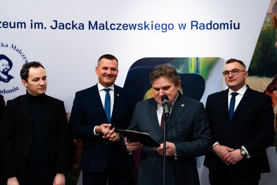 Wernisaż wystawy "Rafał Malczewski. Narty, dancing, brydż" (zdjęcia)