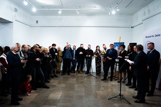 Wernisaż wystawy "Rafał Malczewski. Narty, dancing, brydż" (zdjęcia)