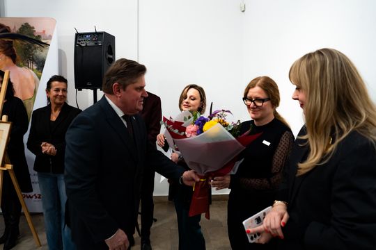 Wernisaż wystawy "Rafał Malczewski. Narty, dancing, brydż" (zdjęcia)