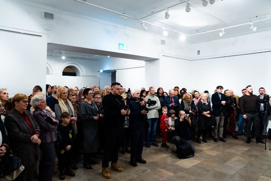 Wernisaż wystawy "Rafał Malczewski. Narty, dancing, brydż" (zdjęcia)