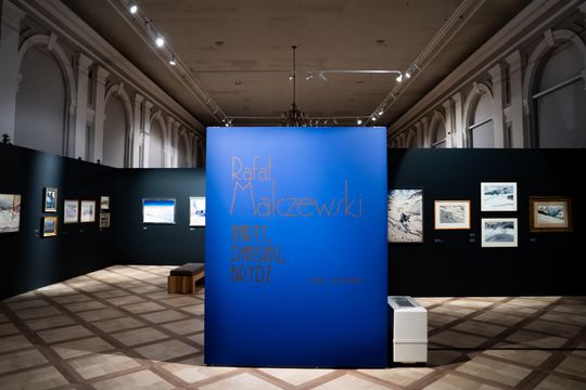 Wernisaż wystawy "Rafał Malczewski. Narty, dancing, brydż" (zdjęcia)